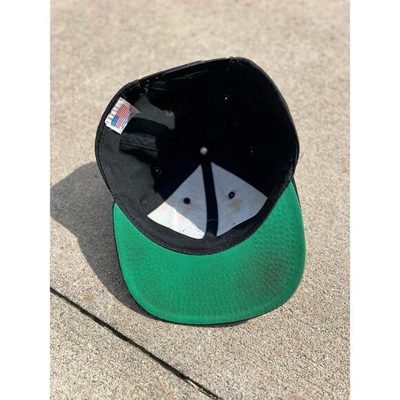 Vtg Bud Brigade Est. 1993 Hat Unisex One Size Black Snapback Embroider Patch USA - Picture 5 of 6